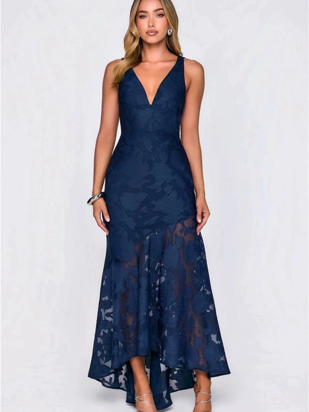 Hello Molly An Invitation Only Maxi Dress Navy